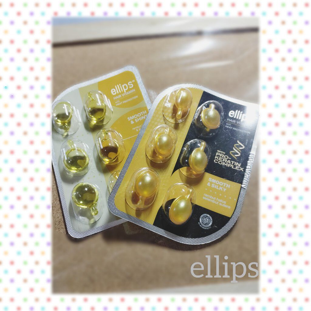 ヘアーオイル【スムース＆シャイニー】/ellips/ヘアオイルを使ったクチコミ（1枚目）