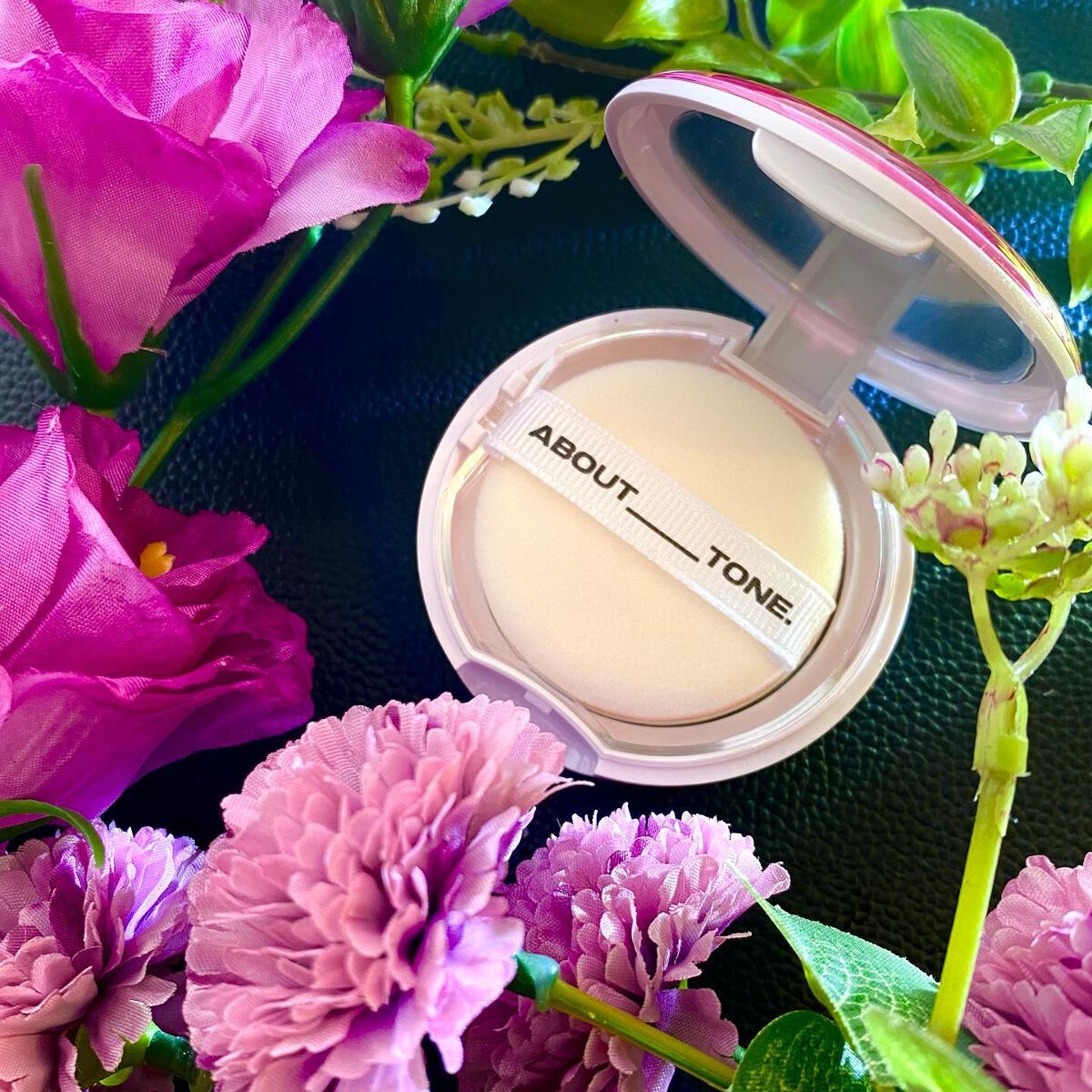 グローパウダーパクト/ABOUT TONE/プレストパウダーを使ったクチコミ（3枚目）
