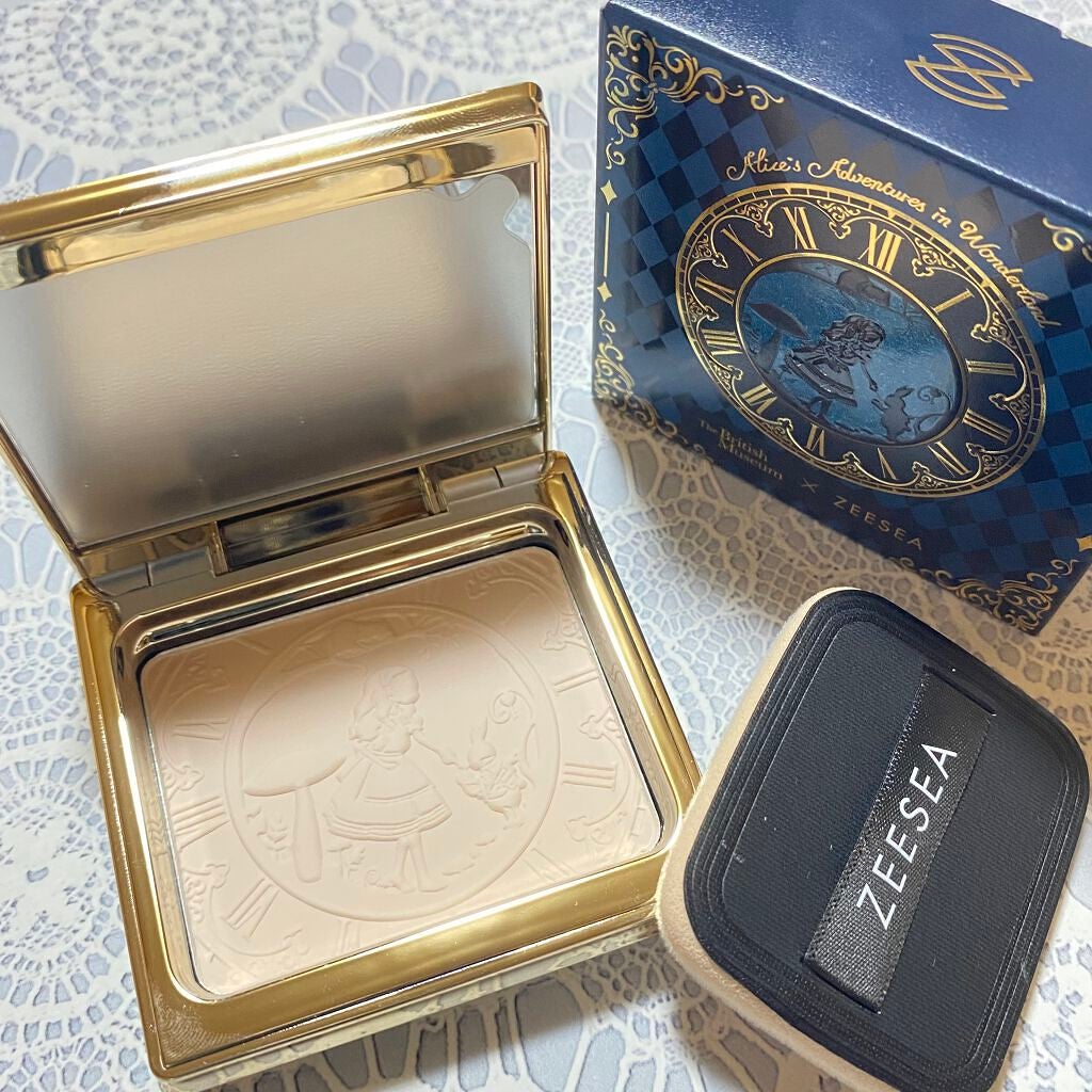 アリス クリアプレストパウダー/ZEESEA/プレストパウダーを使ったクチコミ(2枚目)