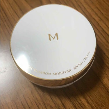 M クッション ファンデーション(モイスチャー)/MISSHA/クッションファンデーションを使ったクチコミ（1枚目）