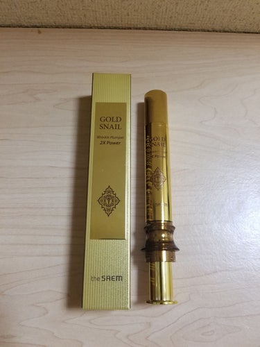 Gold Snail Wrinkle Plumper/the SAEM/その他スキンケアを使ったクチコミ（1枚目）