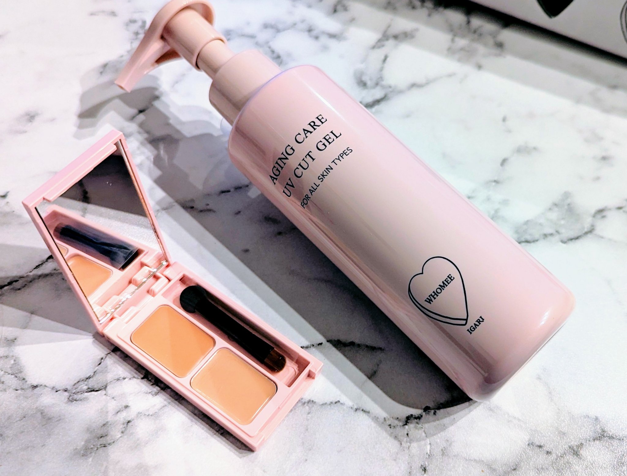 フーミー キニシーラー ナチュラルオレンジ/WHOMEE/パレットコンシーラーを使ったクチコミ（2枚目）