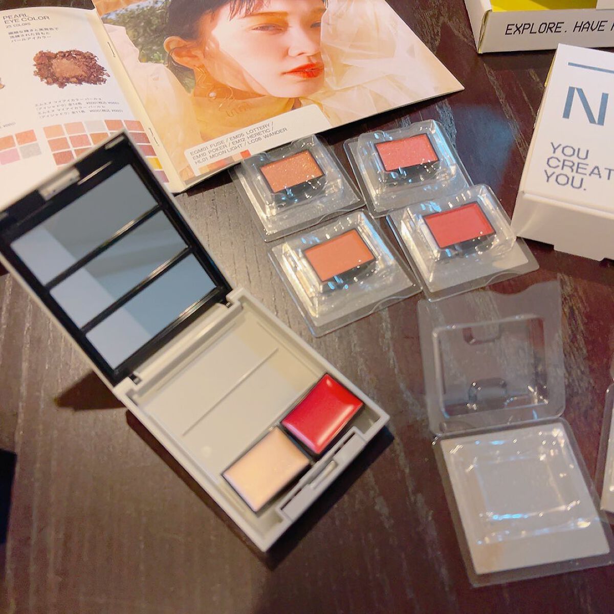 MY MIXED PALETTE 6色カスタムパレット/MN/マルチパレットを使ったクチコミ（3枚目）