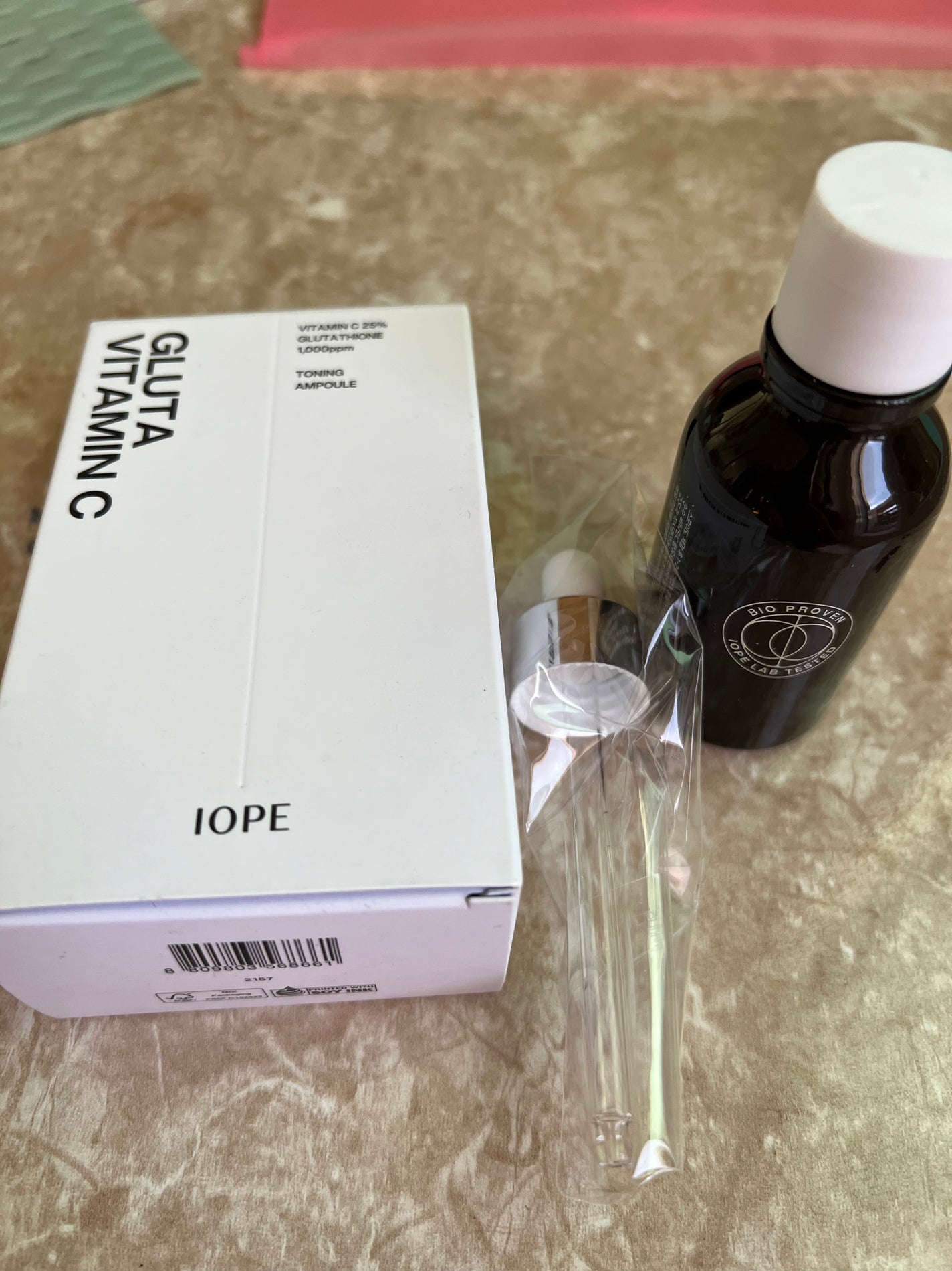 グルタ ビタミンC トーニング アンプル/IOPE/美容液を使ったクチコミ(3枚目)