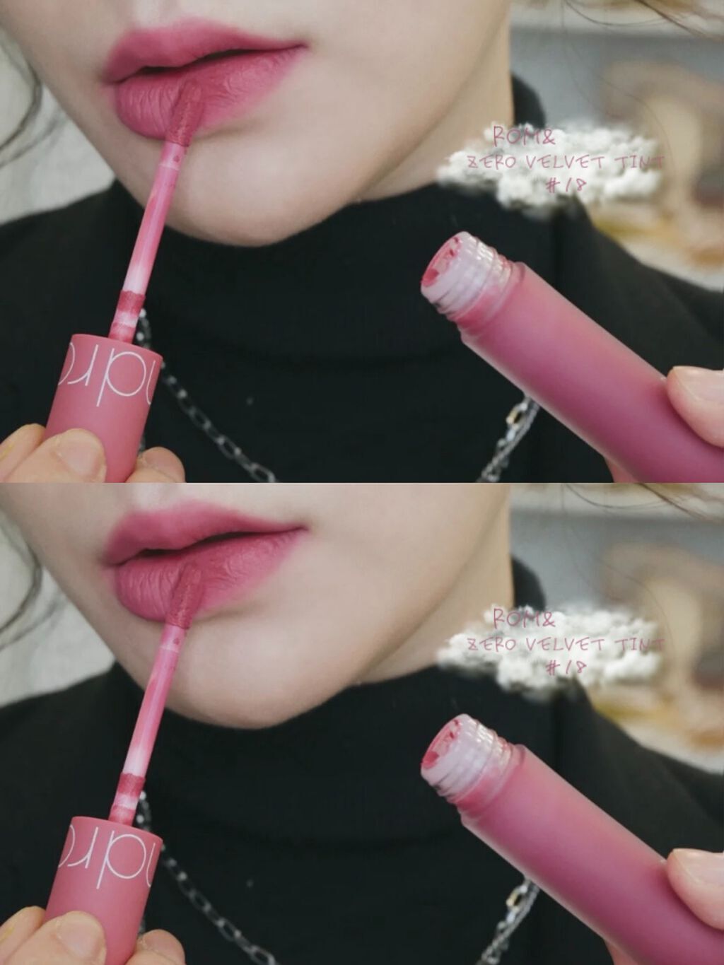 ゼロベルベットティント/rom&nd/リップティントを使ったクチコミ(2枚目)