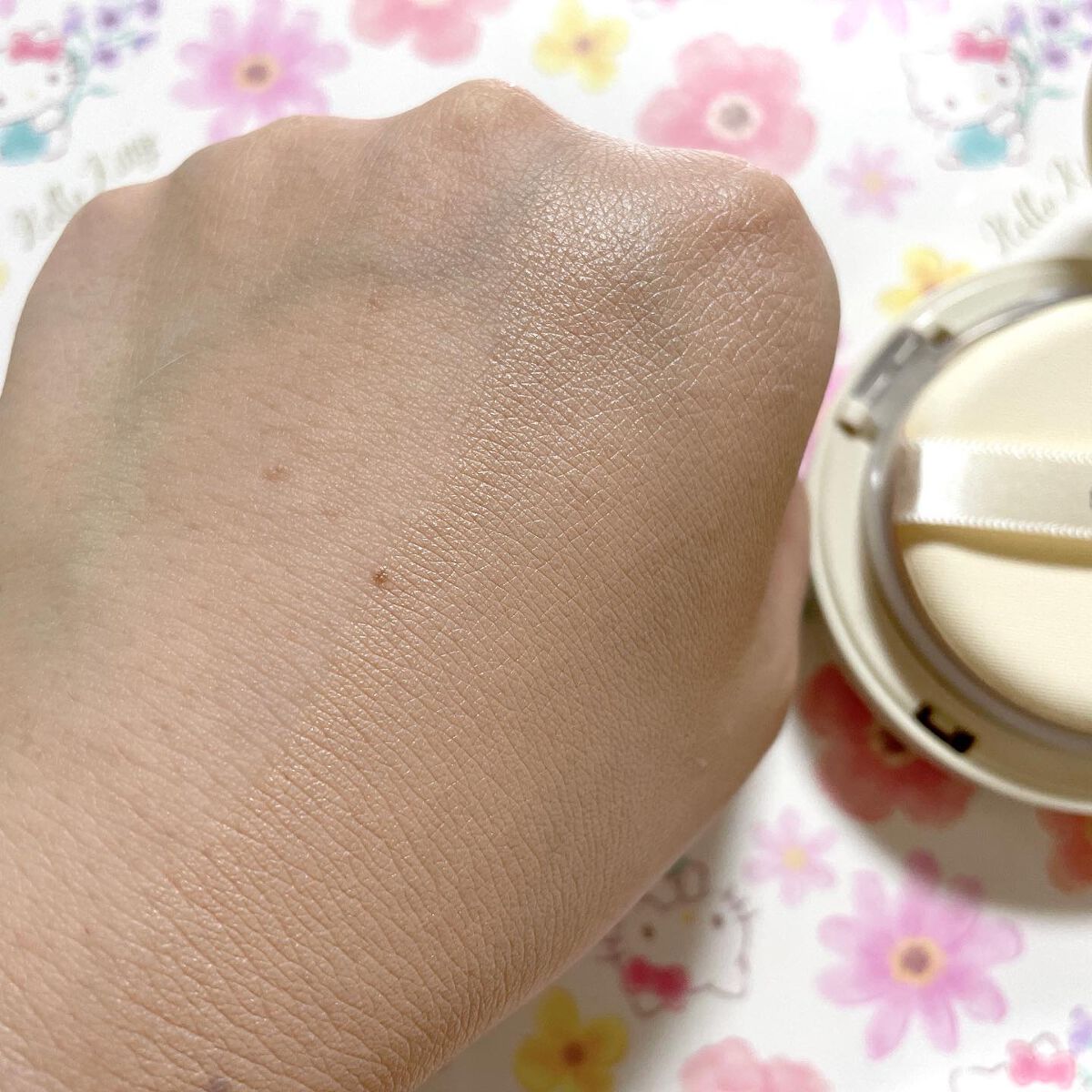 Repos cushion foundation/skim /クッションファンデーションを使ったクチコミ(4枚目)