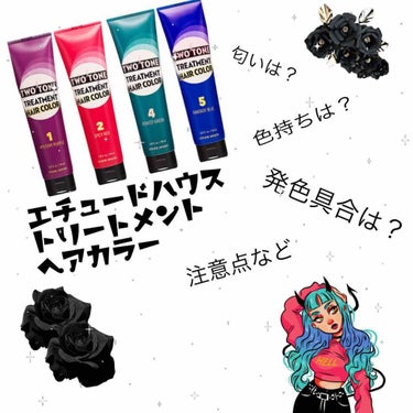 2トーン トリートメントヘアカラー/ETUDE/ヘアカラーを使ったクチコミ（1枚目）