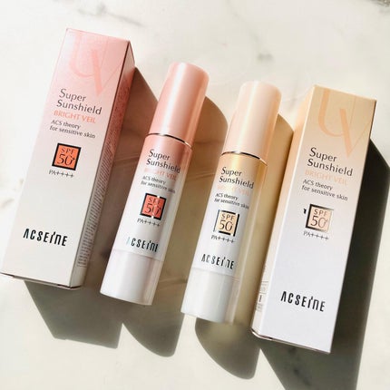 スーパーサンシールド ブライトヴェール/ACSEINE/化粧下地を使ったクチコミ(7枚目)