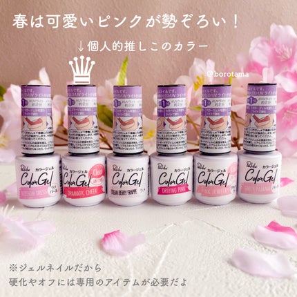 パル カラージェル/キャンドゥ/ジェルネイルを使ったクチコミ(2枚目)