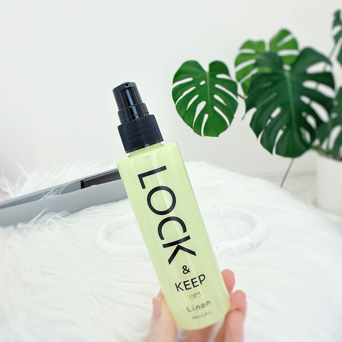 Linon ロックオイル ライト/Linon/ヘアオイルを使ったクチコミ（2枚目）