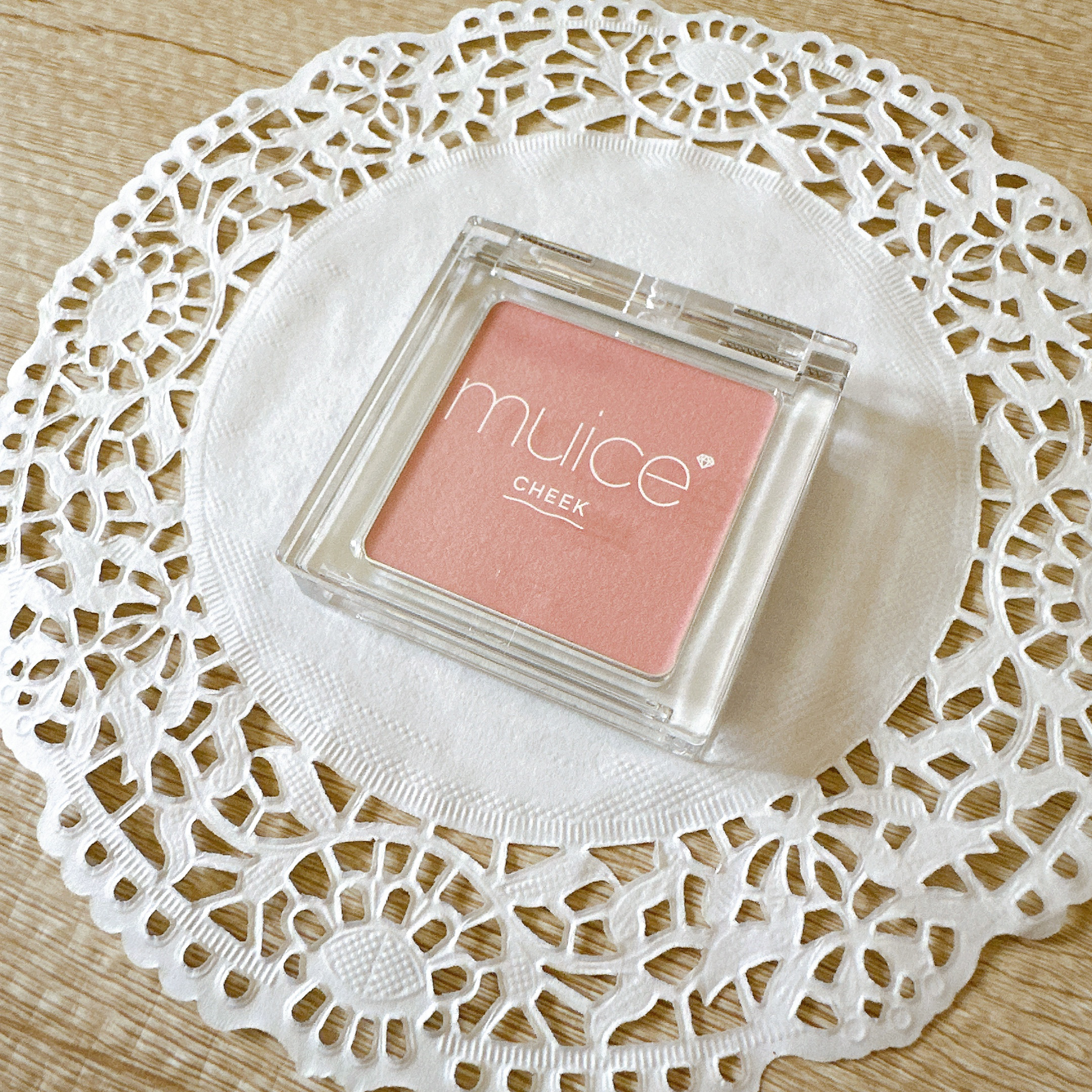 ぽわんチーク 03 ばぶみピンク/muice/パウダーチークを使ったクチコミ（2枚目）