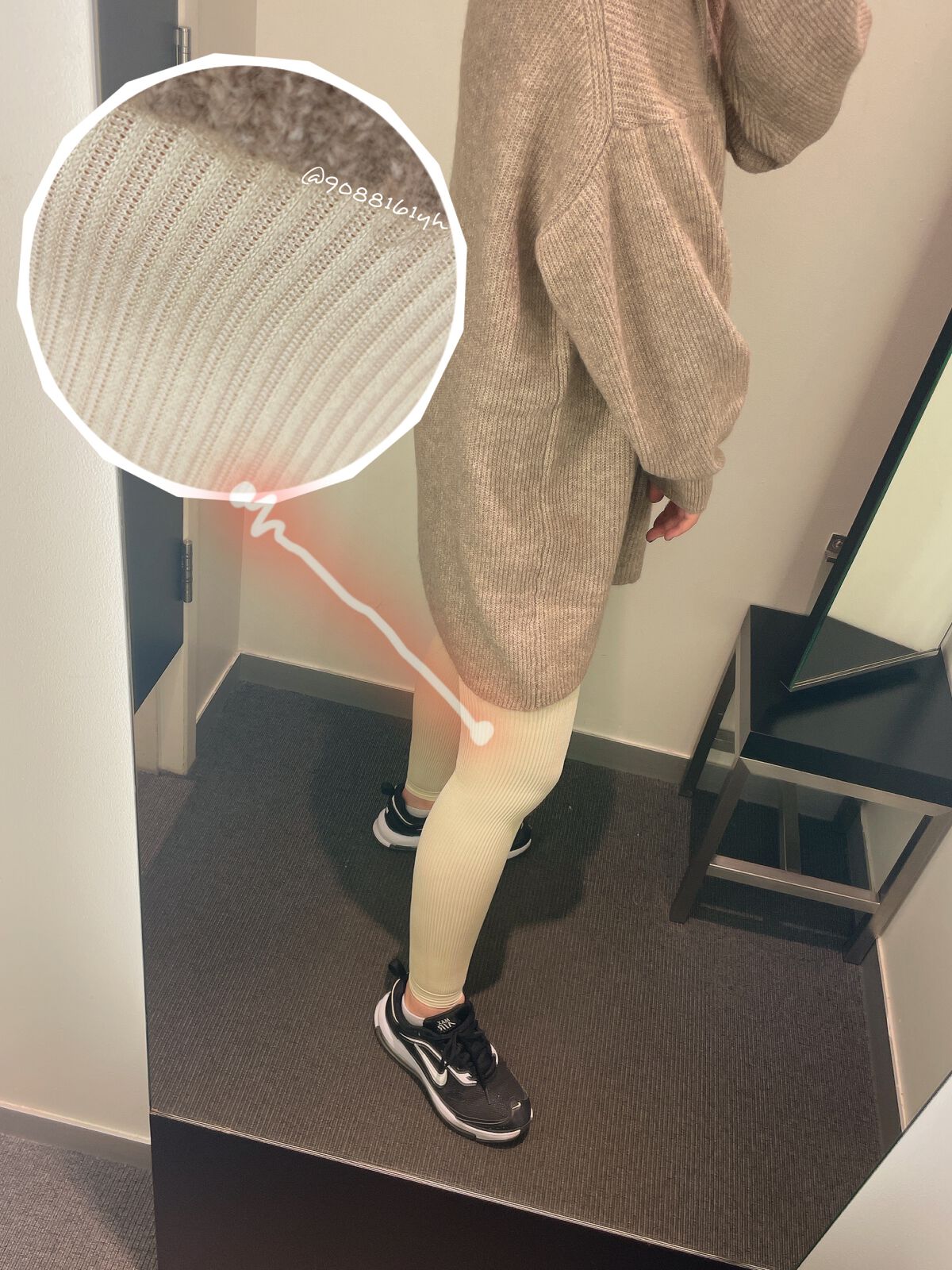 ベルシアーリブステッチ/BELLE SERIES/着圧ソックス・レギンスを使ったクチコミ（3枚目）