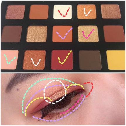 ナターシャ デノナ サンセット パレット/Natasha Denona/アイシャドウパレットを使ったクチコミ(3枚目)