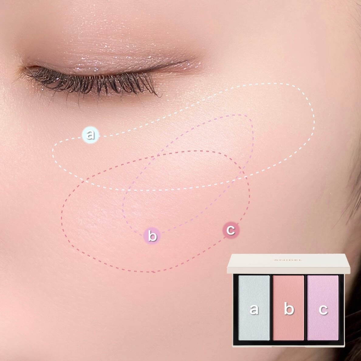 フェイス スタイリスト/SNIDEL BEAUTY/アイシャドウパレットを使ったクチコミ(6枚目)