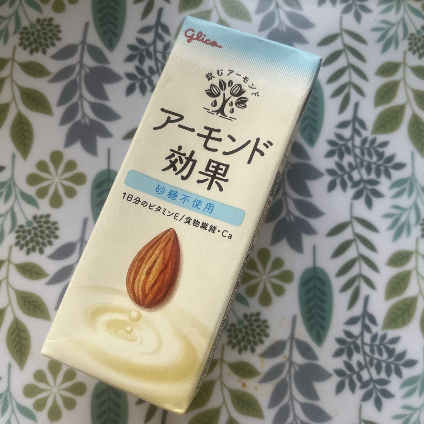 アーモンド効果 砂糖不使用/グリコ/オーツ・アーモンドミルクを使ったクチコミ(1枚目)