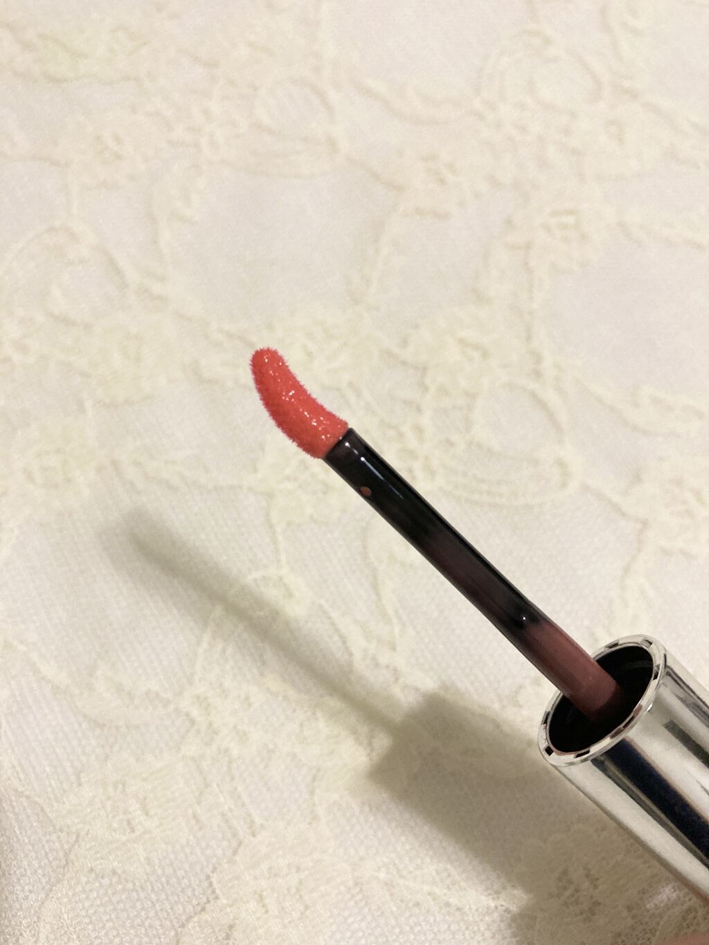 ラスティングリップティント 01 アンティークアプリコット/K-パレット/リップティントを使ったクチコミ（2枚目）