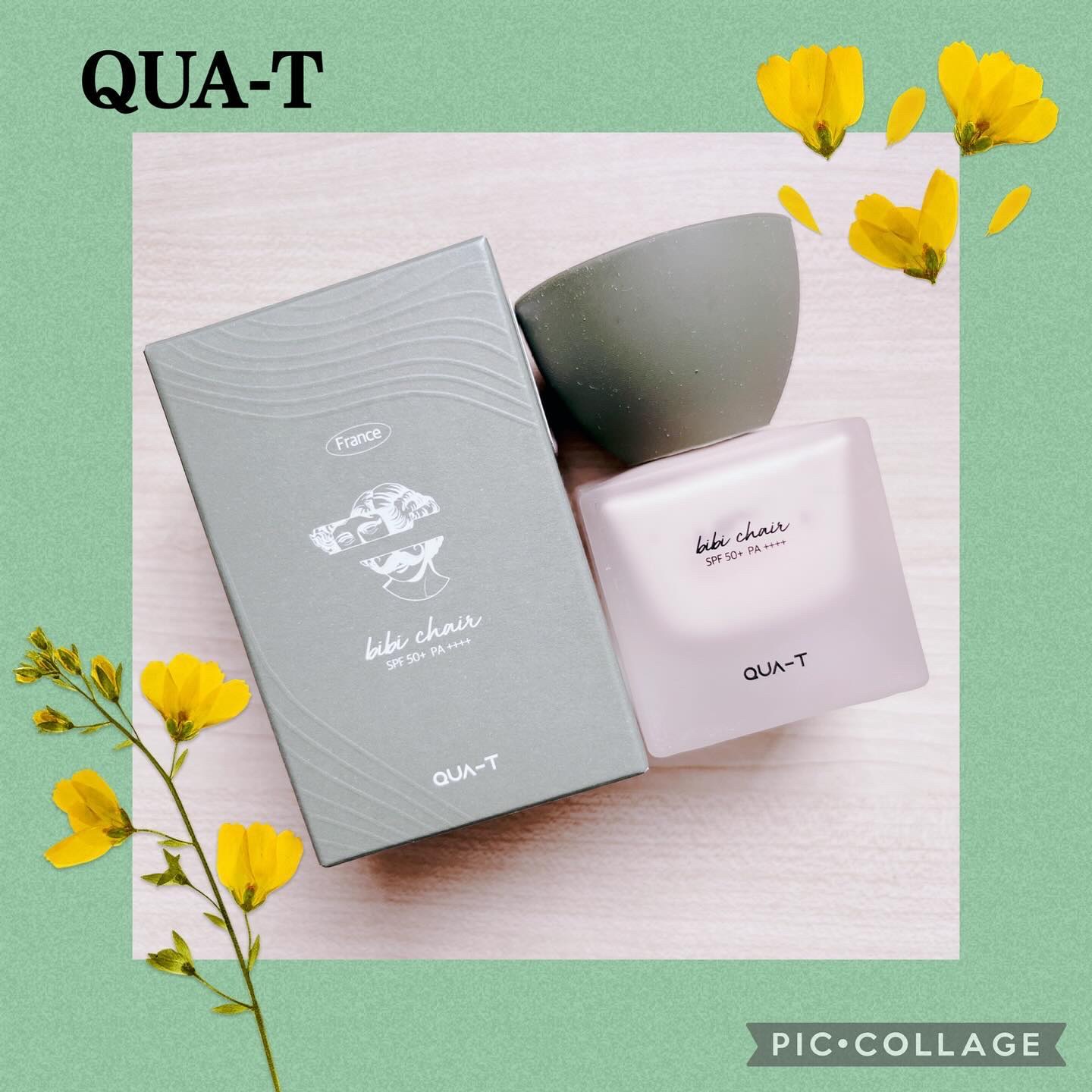 ビビシャールヴィーガンファンデーション/QUA-T/リキッドファンデーションを使ったクチコミ（1枚目）