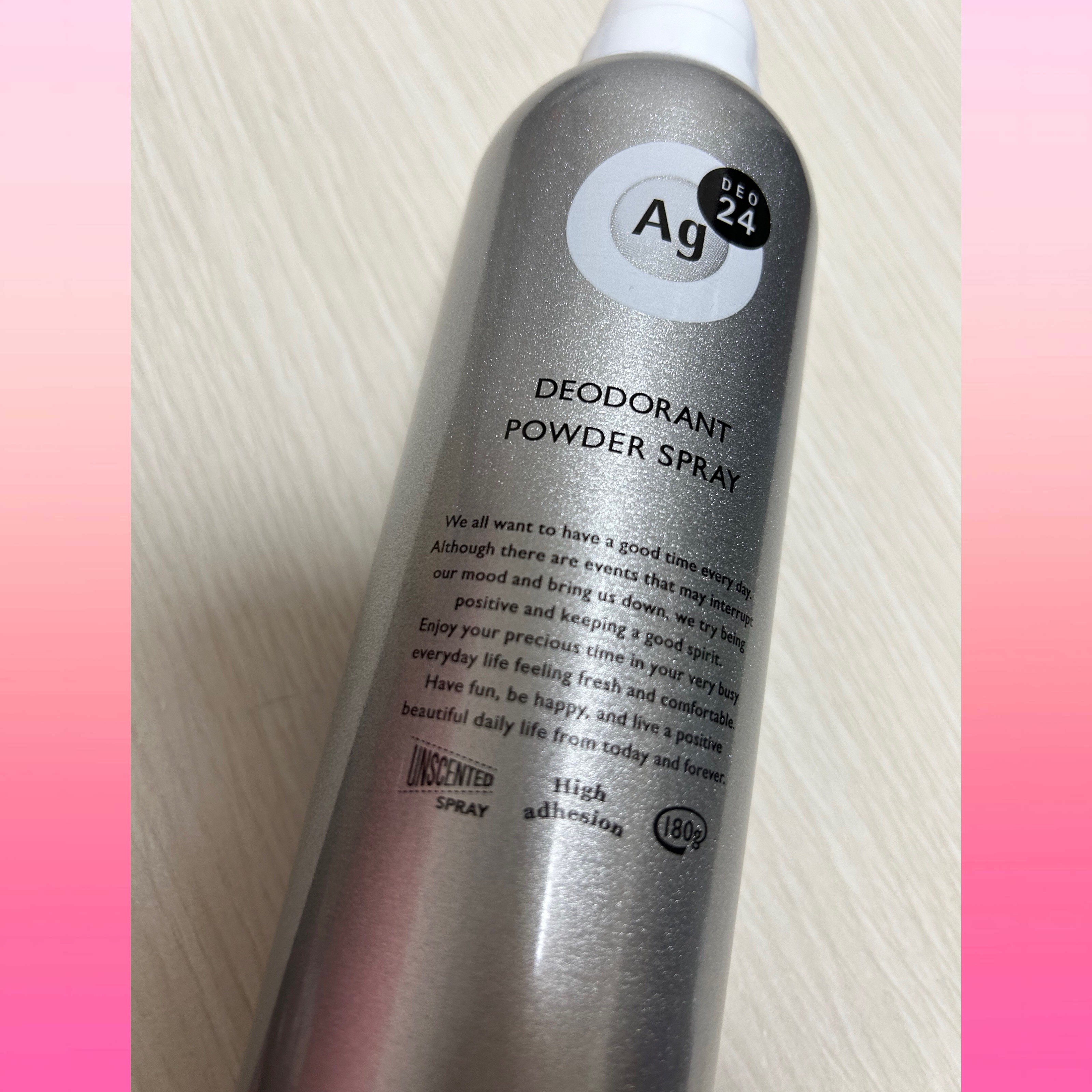 パウダースプレー （無香性）/エージーデオ24/デオドラント・制汗剤を使ったクチコミ（1枚目）