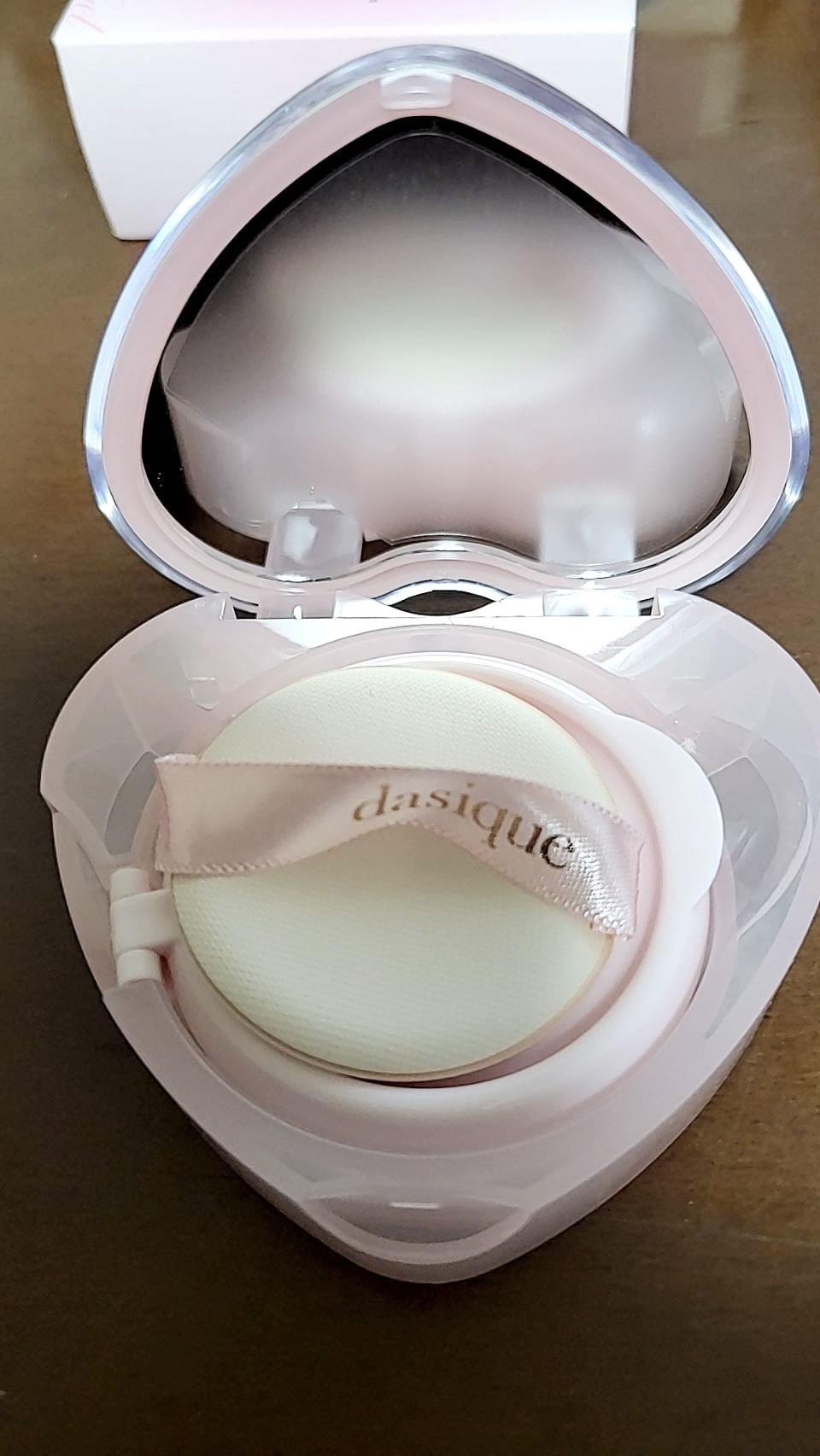 ウォーターデュイジェルクッション/dasique/クッションファンデーションを使ったクチコミ（2枚目）