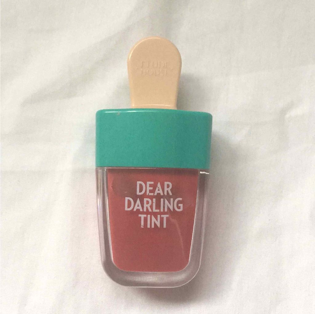 ディアダーリン ウォータージェルティント (アイスティント)/ETUDE/口紅を使ったクチコミ(1枚目)