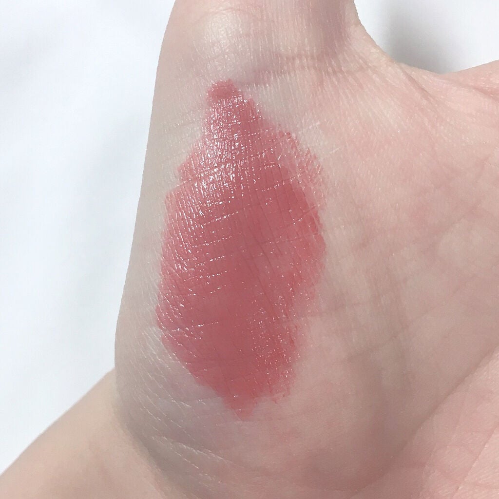 ミニウォータリールージュ/Fujiko/口紅を使ったクチコミ(5枚目)