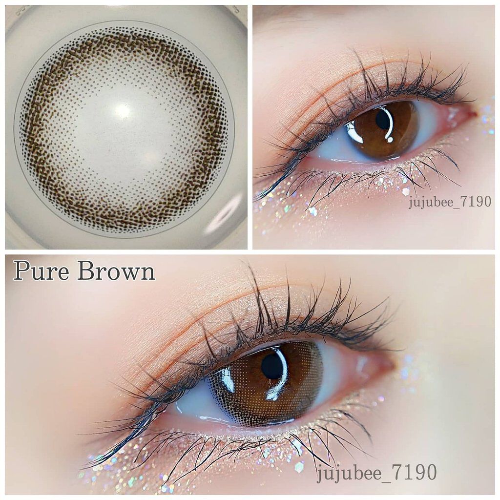 バンビシリーズ ワンデー ナチュラル Pure Brown/AngelColor/ワンデー（１DAY）カラコンを使ったクチコミ（2枚目）