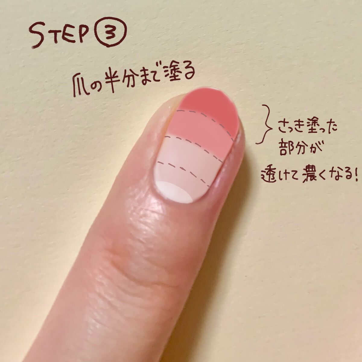 AC クイックドライ トップコート/AC MAKEUP/ネイルトップコートを使ったクチコミ(5枚目)