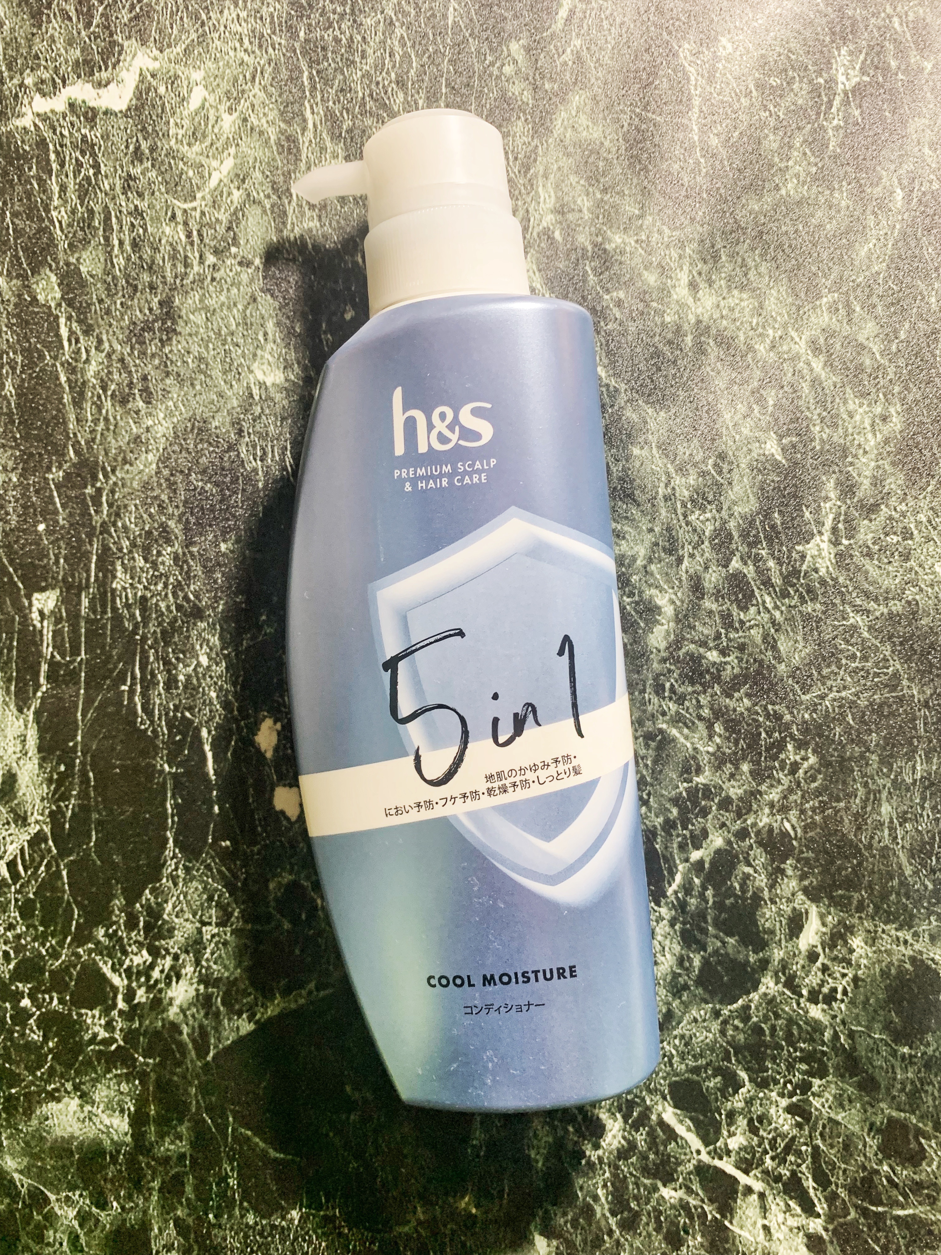 5in1クールモイスチャーシャンプー/コンディショナー/h&s/市販シャンプーを使ったクチコミ（1枚目）