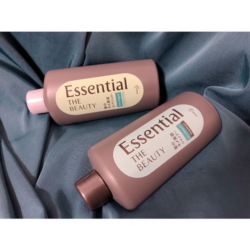 THE BEAUTY 髪のキメ美容シャンプー／コンディショナー＜エアリーリペア＞	/エッセンシャル/シャンプー・コンディショナーを使ったクチコミ（1枚目）