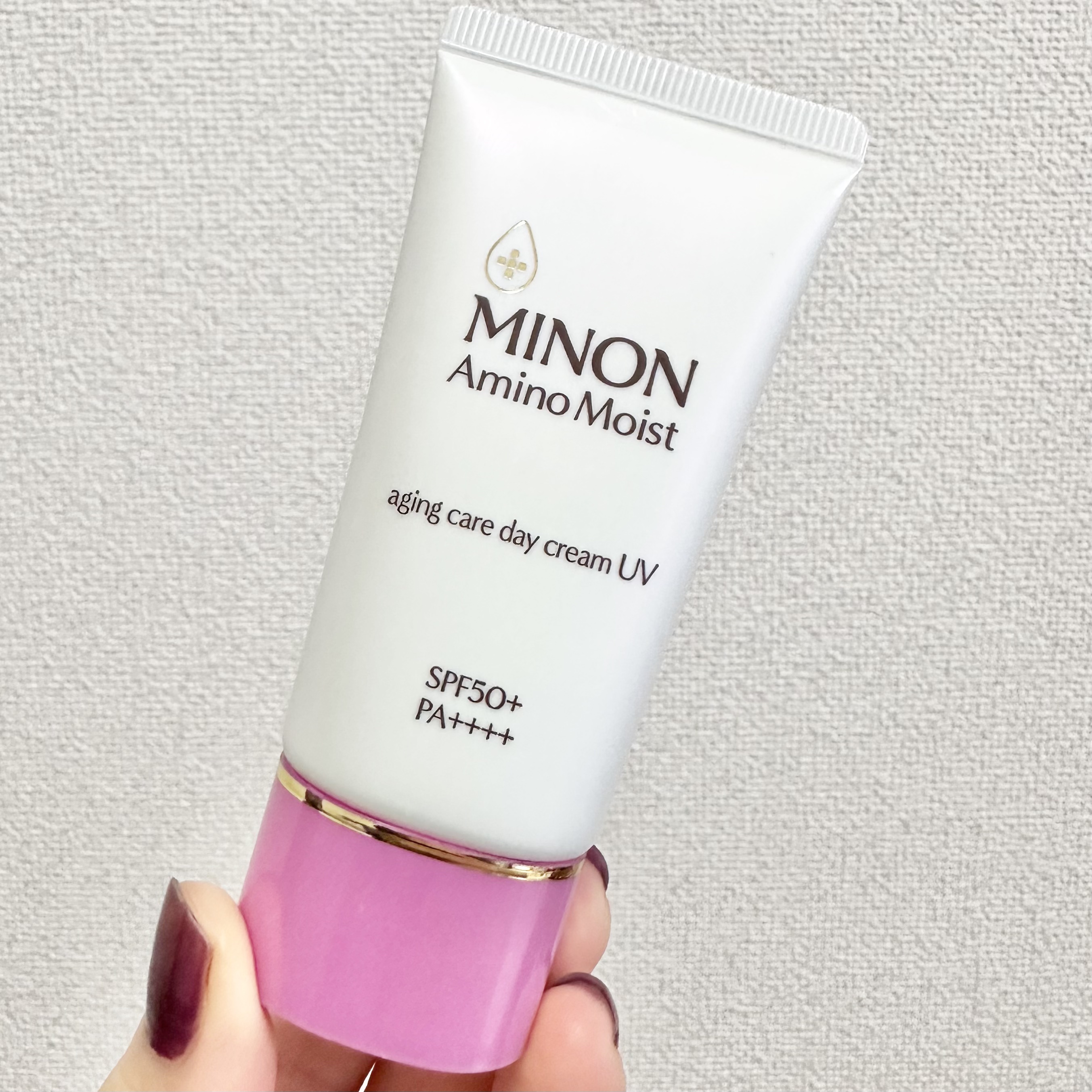 ミノン アミノモイスト エイジングケア デイクリームUV/ミノン/日焼け止めクリームを使ったクチコミ（1枚目）