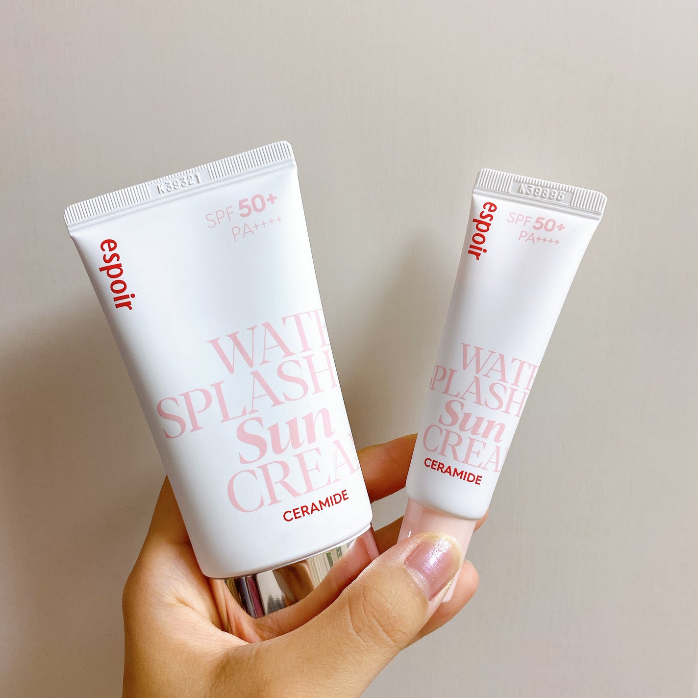 ウォータースプラッシュサンクリーム/espoir/日焼け止め・UVケアを使ったクチコミ(1枚目)