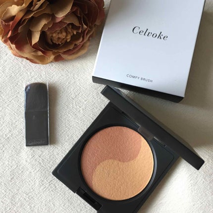 セルヴォーク カムフィー ブラッシュ/Celvoke/パウダーチークを使ったクチコミ(1枚目)