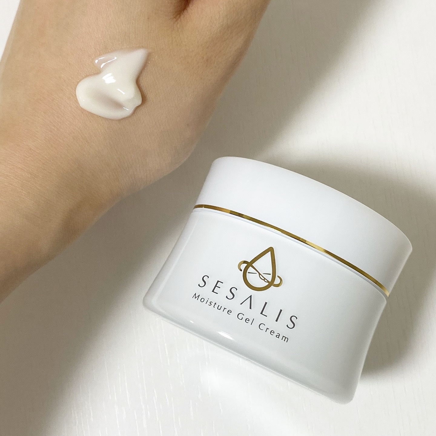 モイスチャージェルクリーム/SESALIS/フェイスクリームを使ったクチコミ（3枚目）