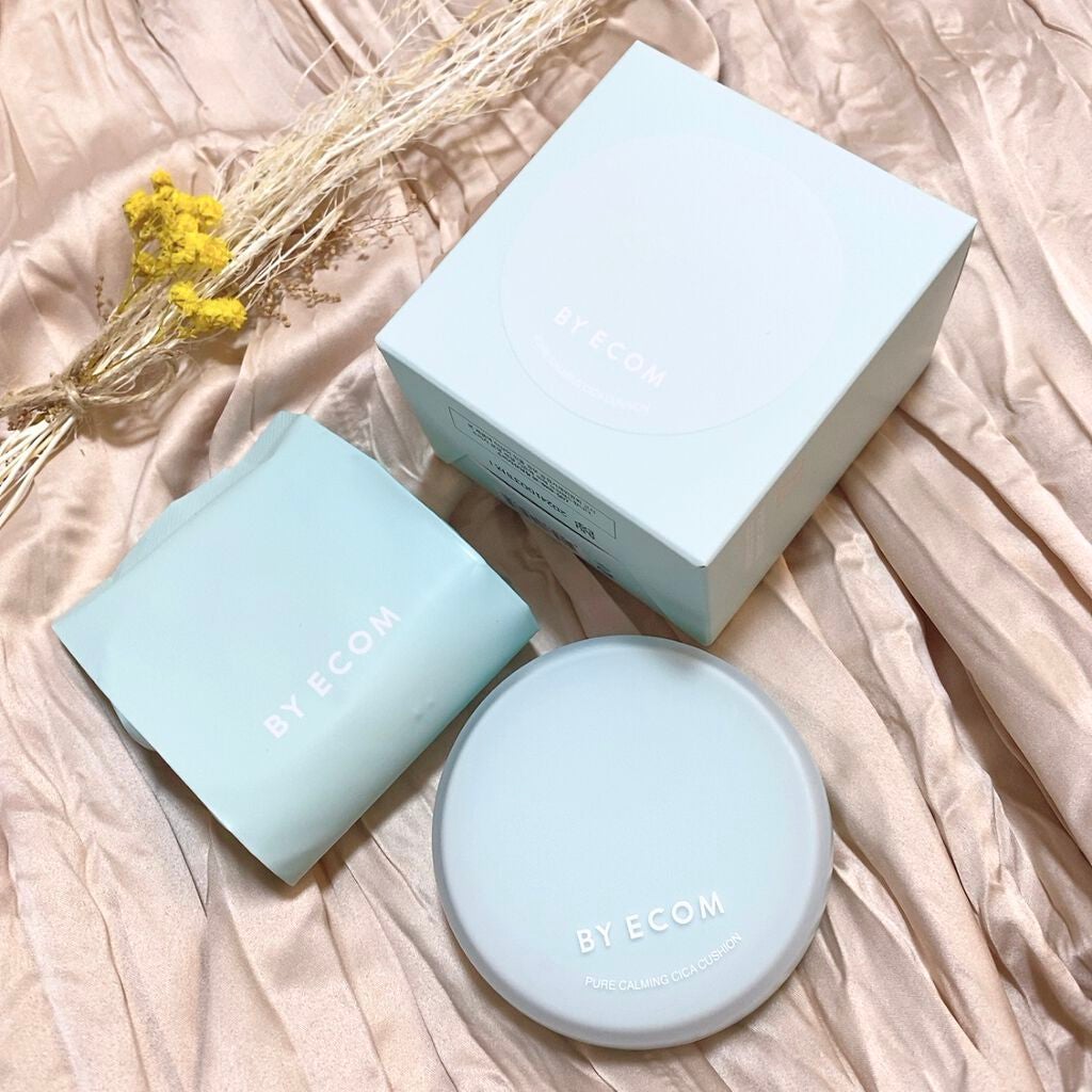 ピュアカーミングシカ クッションファンデーション/BY ECOM/クッションファンデーションを使ったクチコミ(1枚目)