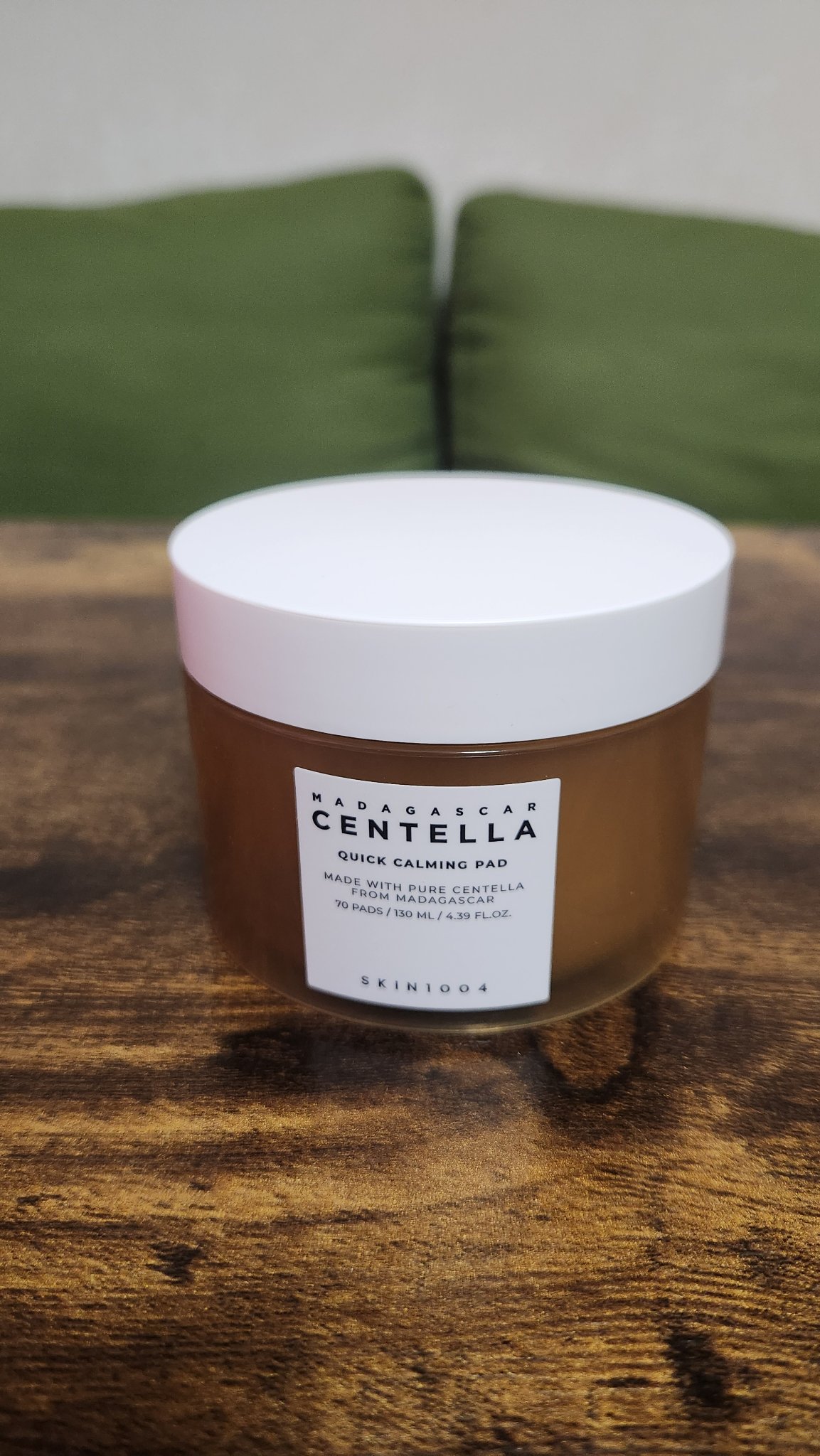 センテラ クイックカーミングパッド/SKIN1004/トナーパッドを使ったクチコミ（1枚目）