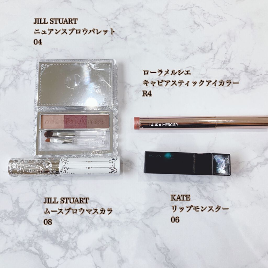 ジルスチュアート ムースブロウマスカラ/JILL STUART/眉マスカラを使ったクチコミ（2枚目）