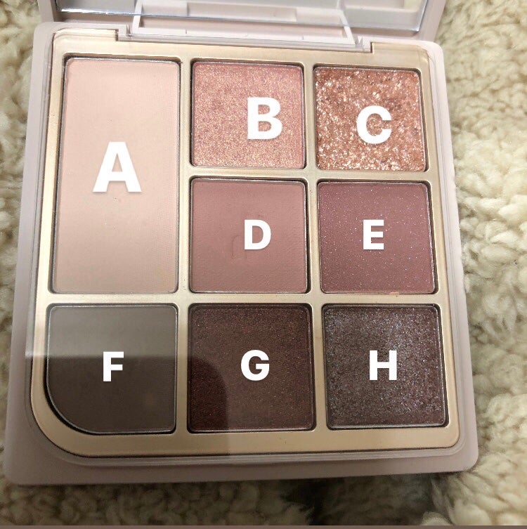 ドットオンムードアイパレット/Heart Percent/アイシャドウパレットを使ったクチコミ(3枚目)