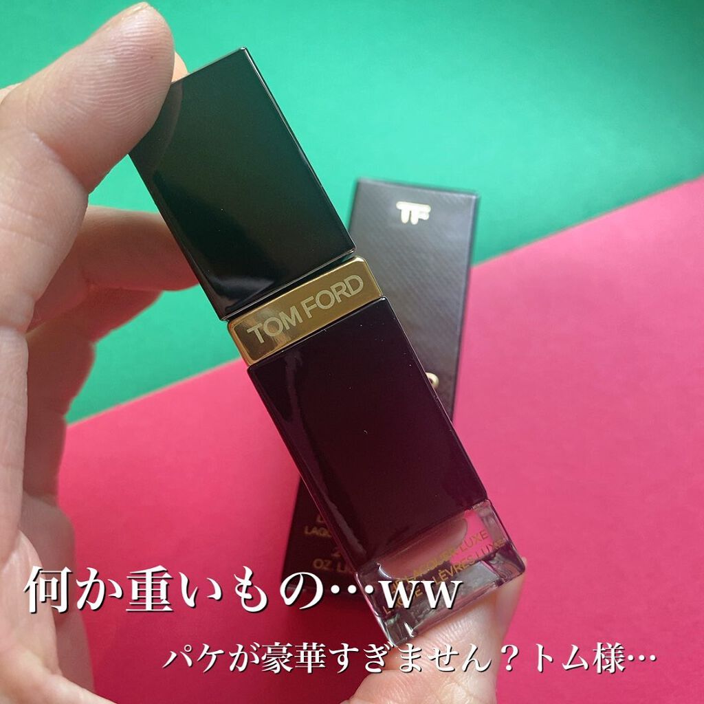 リップ ラッカー リュクス (マット) /TOM FORD BEAUTY/口紅を使ったクチコミ(2枚目)