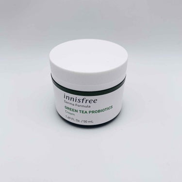 ダーマ グリーンティー プロバイオティクス クリーム/innisfree/フェイスクリームを使ったクチコミ（2枚目）