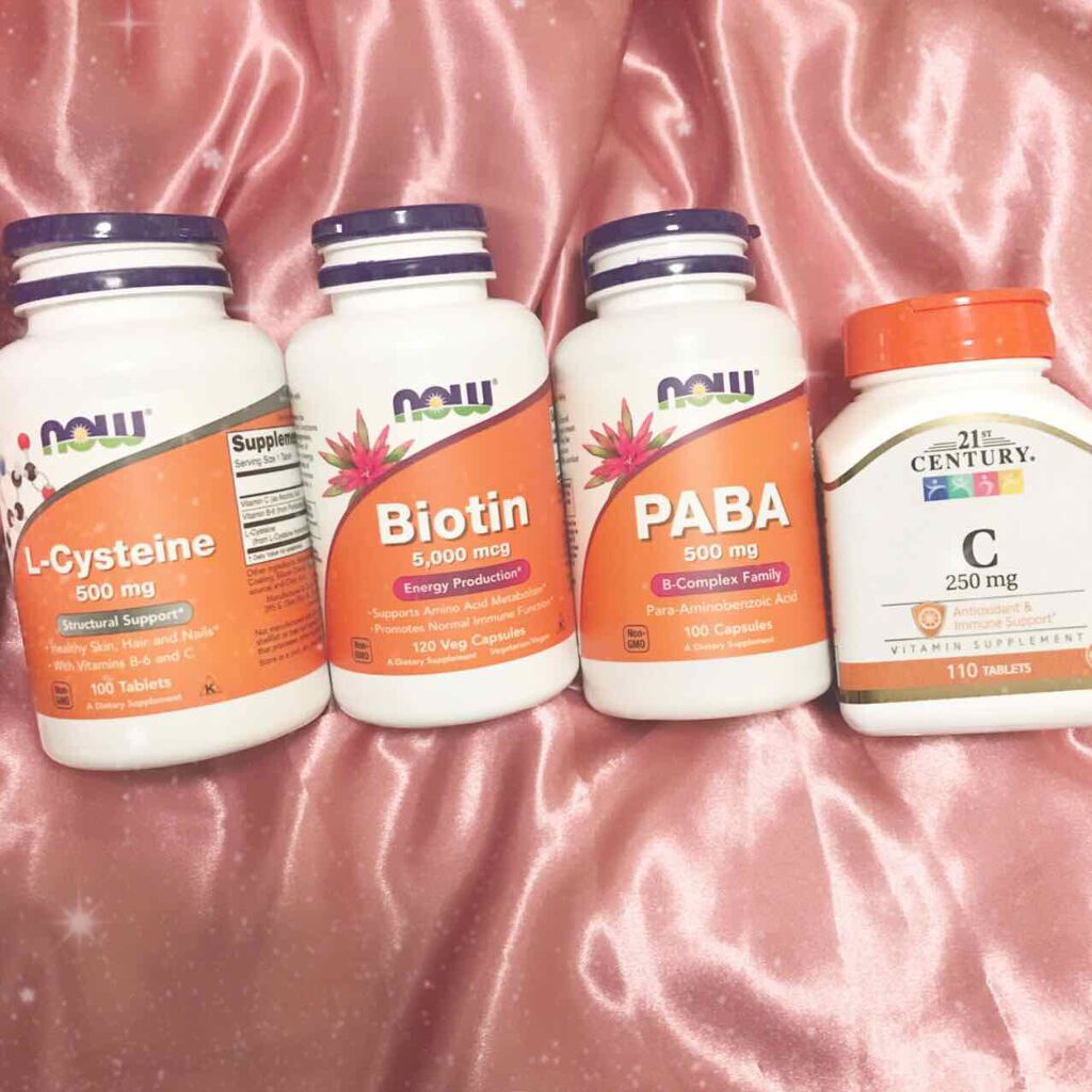 L-システイン/Now Foods/美容サプリメントを使ったクチコミ(2枚目)