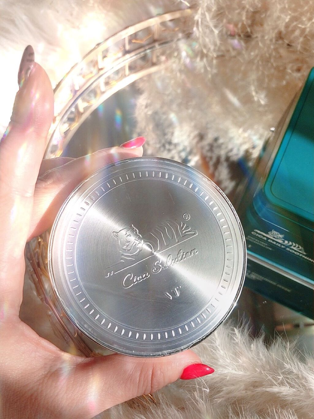 CICAレッドネスカバークッション/VT/クッションファンデーションを使ったクチコミ（2枚目）