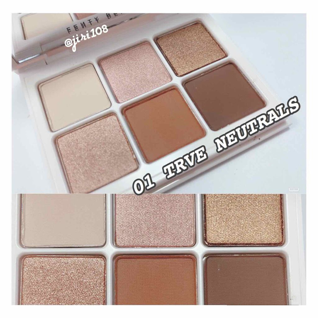 Snap shadows mix & match eyeshadow palette/FENTY BEAUTY BY RIHANNA/アイシャドウパレットを使ったクチコミ(2枚目)