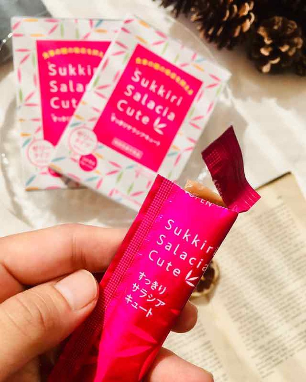 すっきりサラシアキュート/サラシア/ゼリー飲料を使ったクチコミ（3枚目）