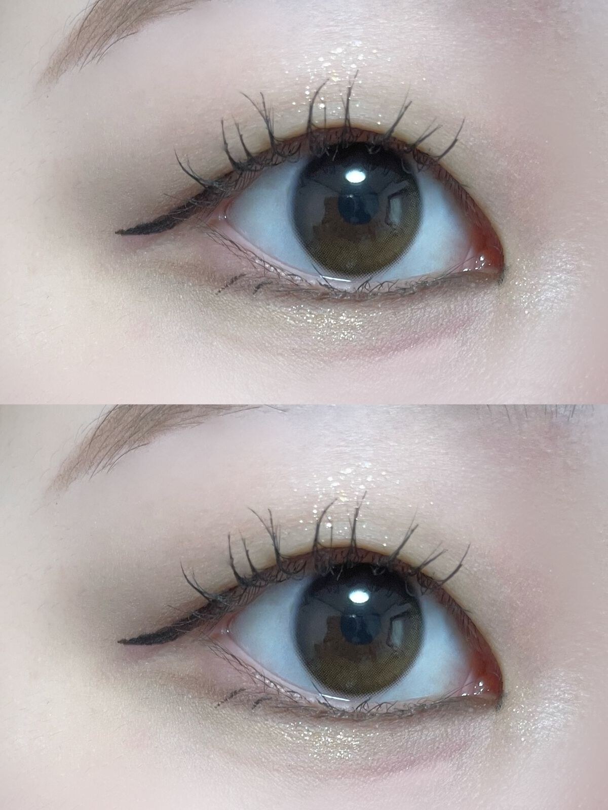 シングルカラーアイシャドウ/CEZANNE/単色アイシャドウを使ったクチコミ（2枚目）