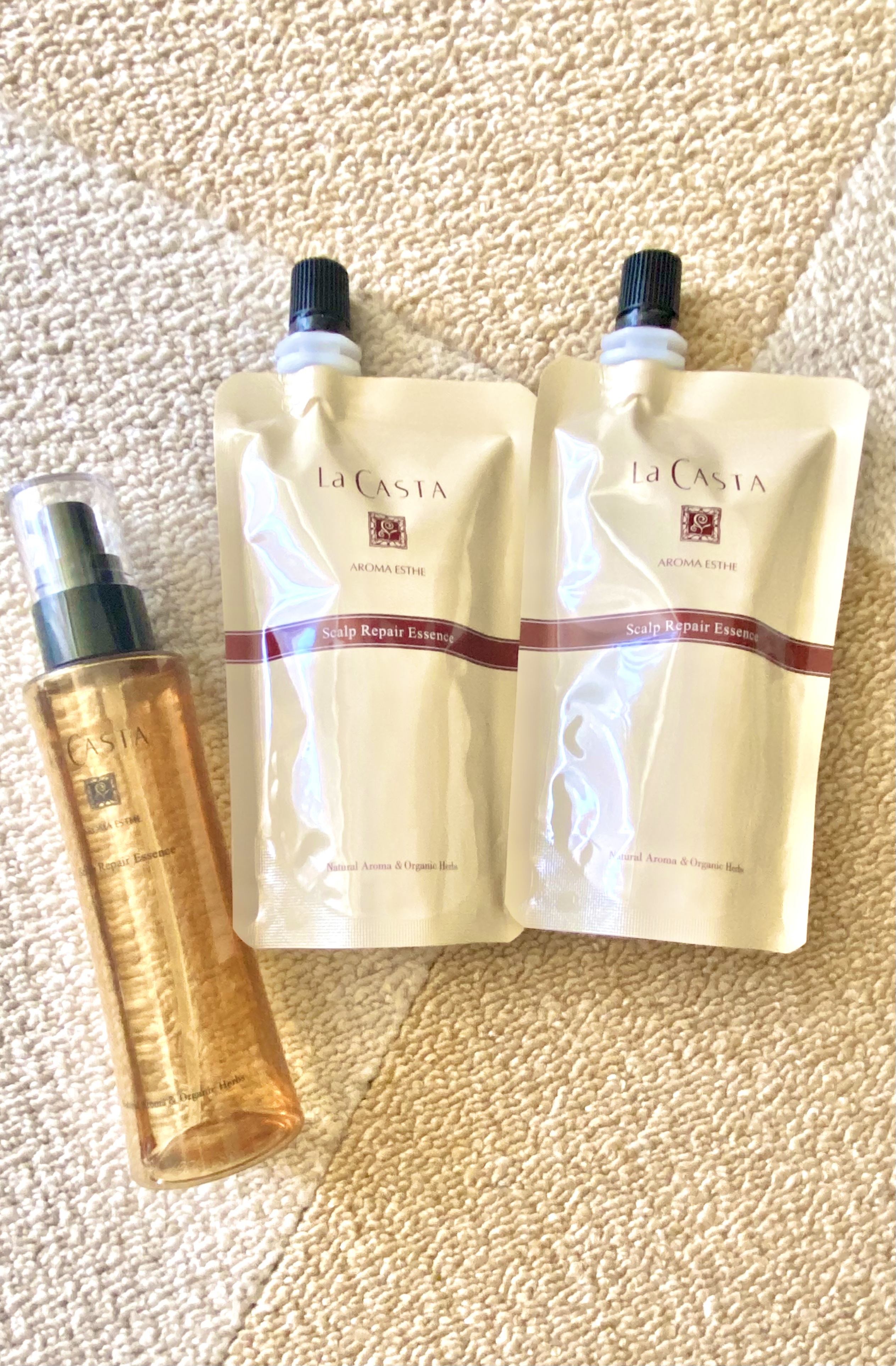 アロマエステ スキャルプ リペア エッセンス/ラ・カスタ/頭皮ローションを使ったクチコミ（1枚目）