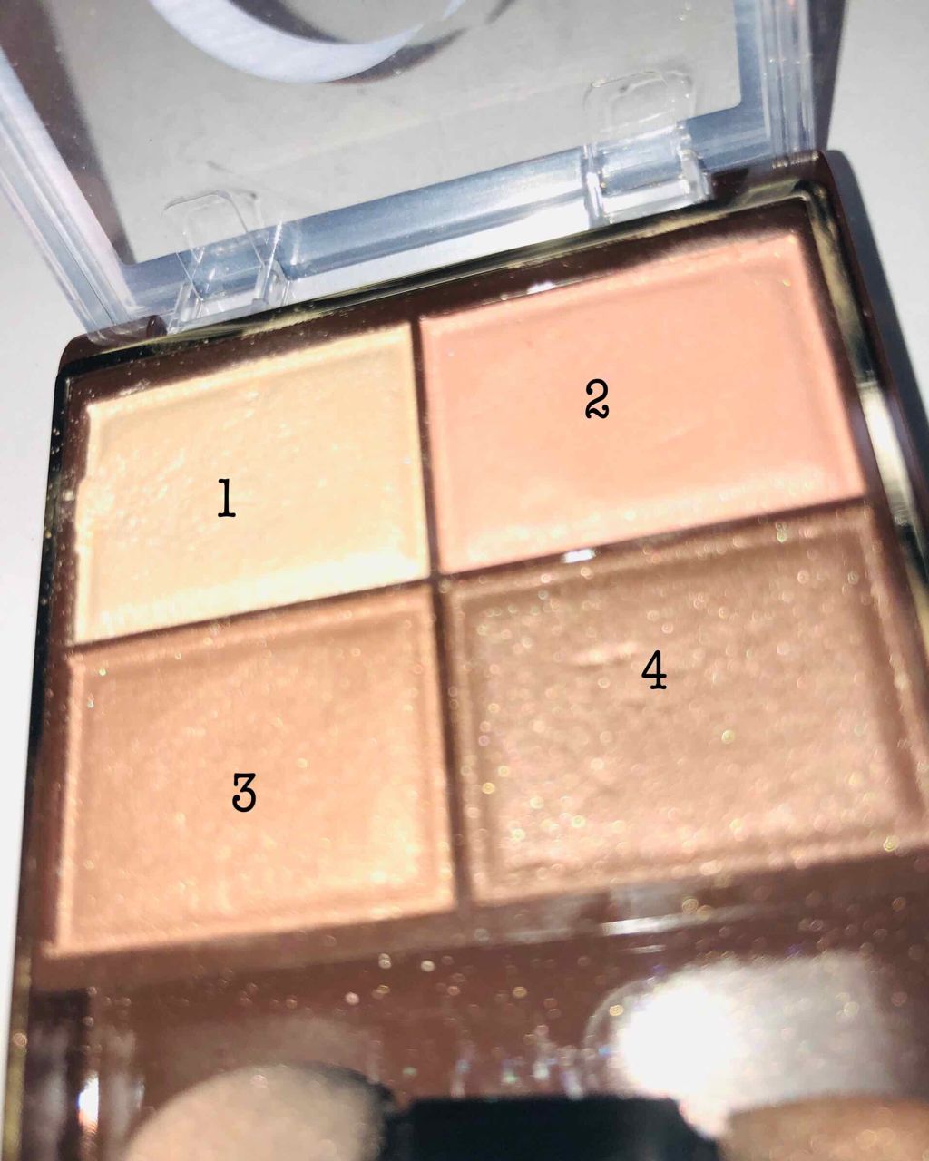 スキニーリッチシャドウ/excel/アイシャドウパレットを使ったクチコミ（2枚目）