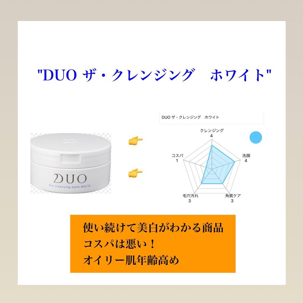 デュオ ザ クレンジングバーム/DUO/クレンジングバームを使ったクチコミ（3枚目）