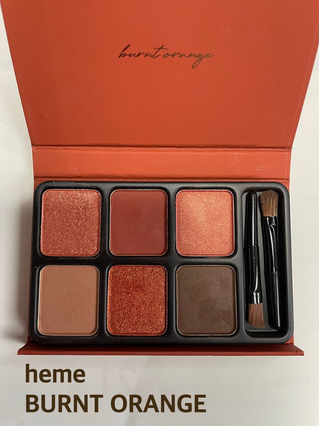 アイカラーパレット/heme/アイシャドウパレットを使ったクチコミ（1枚目）