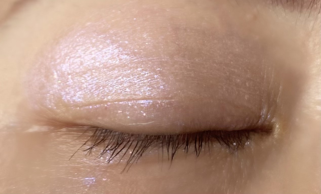 ジルスチュアート ジェリーアイカラー 07 amethyst dew/JILL STUART/ジェル・クリームアイシャドウを使ったクチコミ（3枚目）