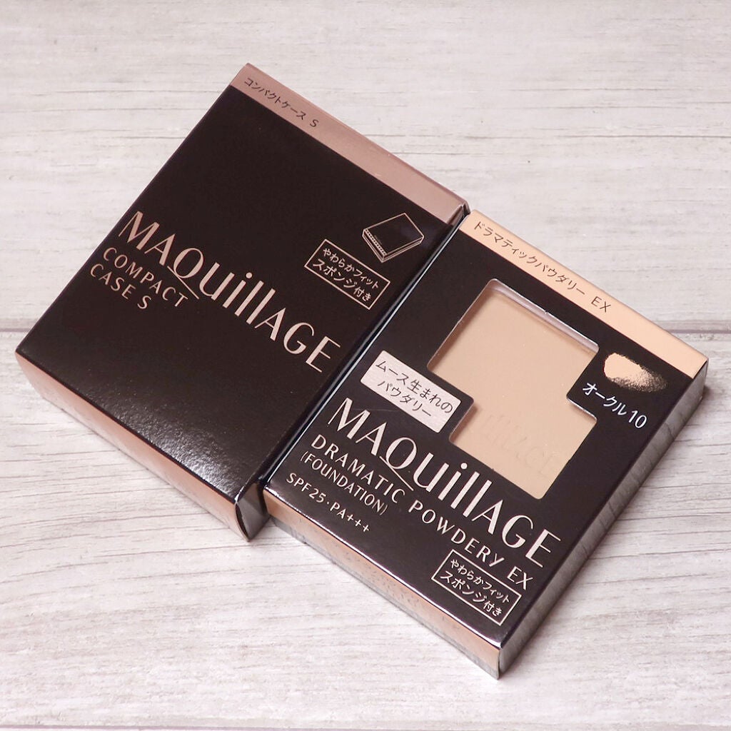 ドラマティックパウダリー EX/マキアージュ/パウダーファンデーションを使ったクチコミ(1枚目)